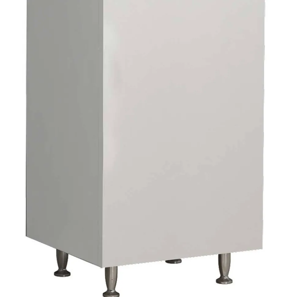 Weißes Badezimmer Möbelkombi - Nancyssa (dreiteilig)