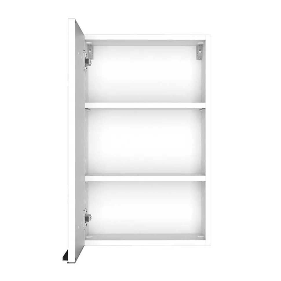 Weißes Badezimmermöbel Set groß - Livendas (fünfteilig)