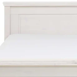 Weißes Bett als Einzelbett oder Doppelbett - Satumare