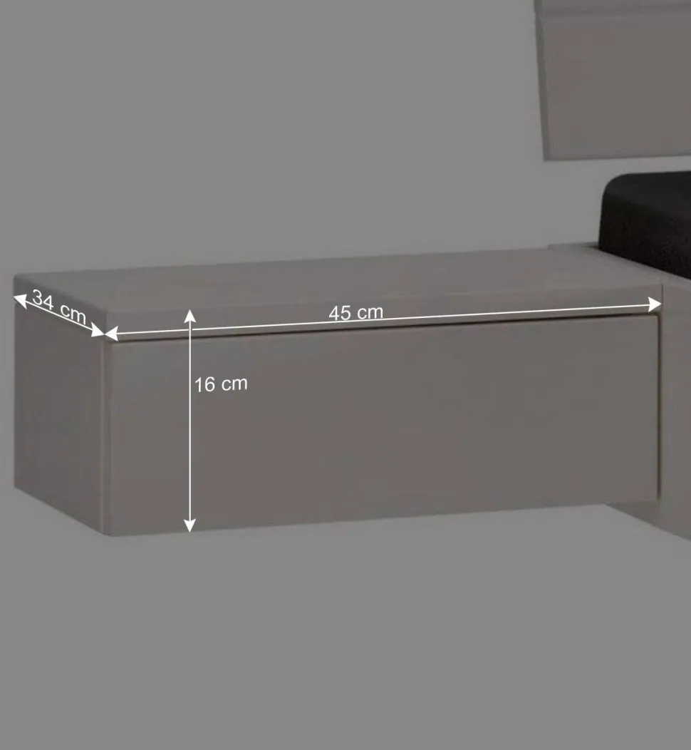 Weißes Doppelbett aus Kiefer Massivholz - Lardias