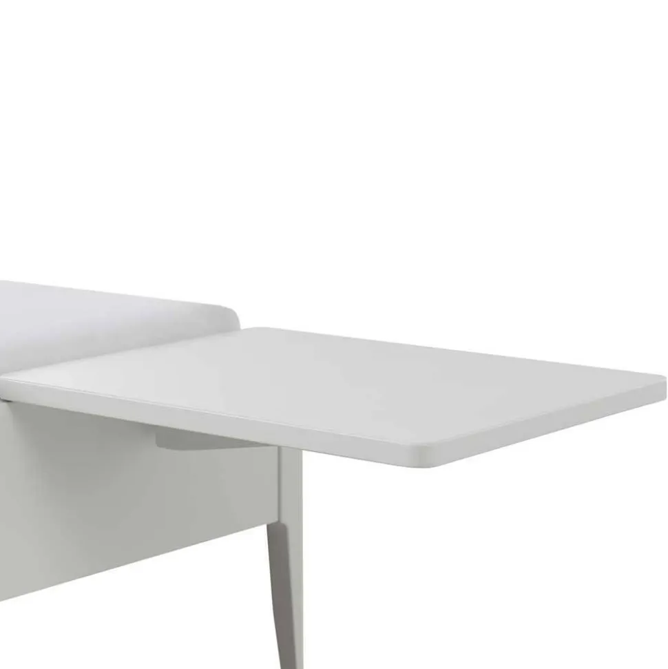 Weißes Doppelbett ohne Kopfteil - Meteora