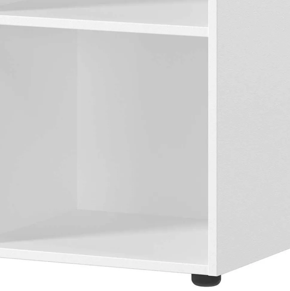 Weißes Homeoffice Möbel Set modern - Sparkle (zweiteilig)