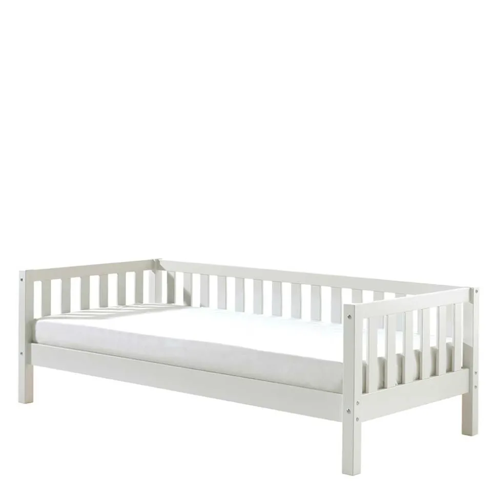 Weißes Kojenbett 90x200 cm aus Kiefer - Molo