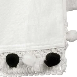 Weißes Metallbett mit Baldachin - Jenva