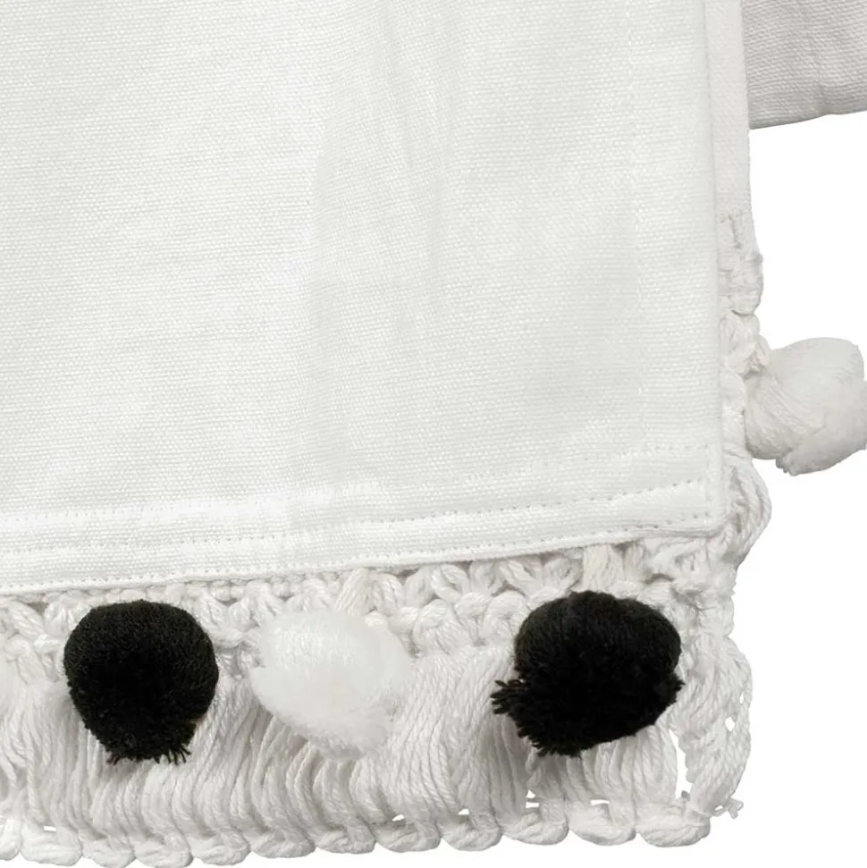 Weißes Metallbett mit Baldachin - Jenva