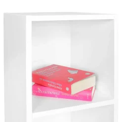 Weißes Regal mit zwei Fächern - 30x60x30 cm - Hank