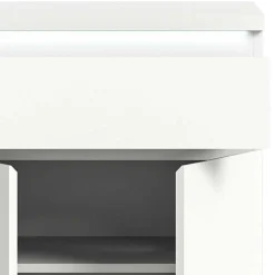 Weißes Schuh-Vertiko in modernem Design - Dany