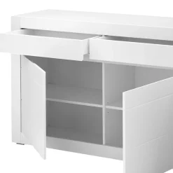 Weißes Sideboard mit 217 cm Breite - Ilana
