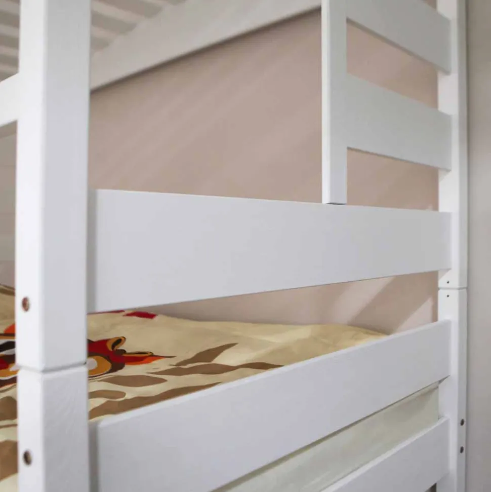 Weißes Spielbett Etuadora für Mädchen