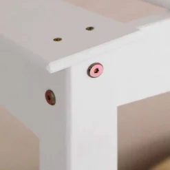 Weißes Spielbett Etuadora für Mädchen