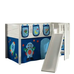 Weltall Rutschbett in Weiß - Casta