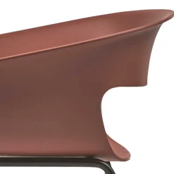 Wetterfeste Armlehnenstühle in Altrosa - Zandravo (2er Set)