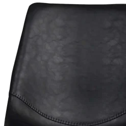 White Wash Eiche Tisch mit 4 Stühlen - Pulva (fünfteilig)