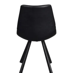 White Wash Eiche Tisch mit 4 Stühlen - Pulva (fünfteilig)