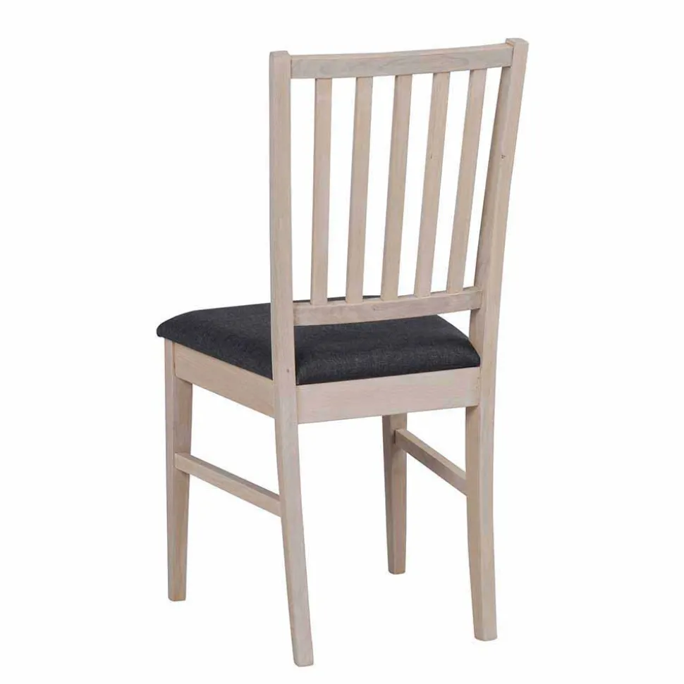 White Wash Essgruppe aus Eiche - Pessoa (siebenteilig)