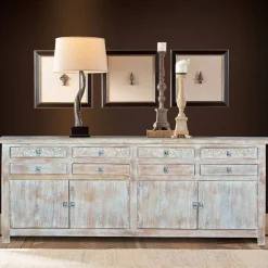 White Wash Sideboard - Shabby Chic - Catlony