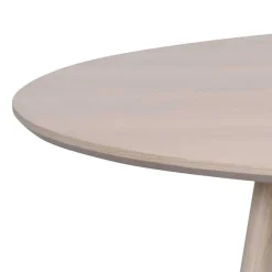 White Wash Tischgruppe in Rund - Navassa III (fünfteilig)