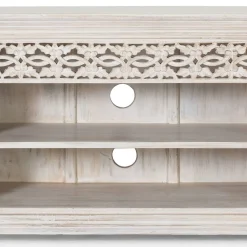 White Wash TV Lowboard - dekoratives Design - Snake