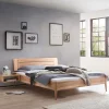 Wildbuche Bett mit 140 cm Breite modern - Sesedra