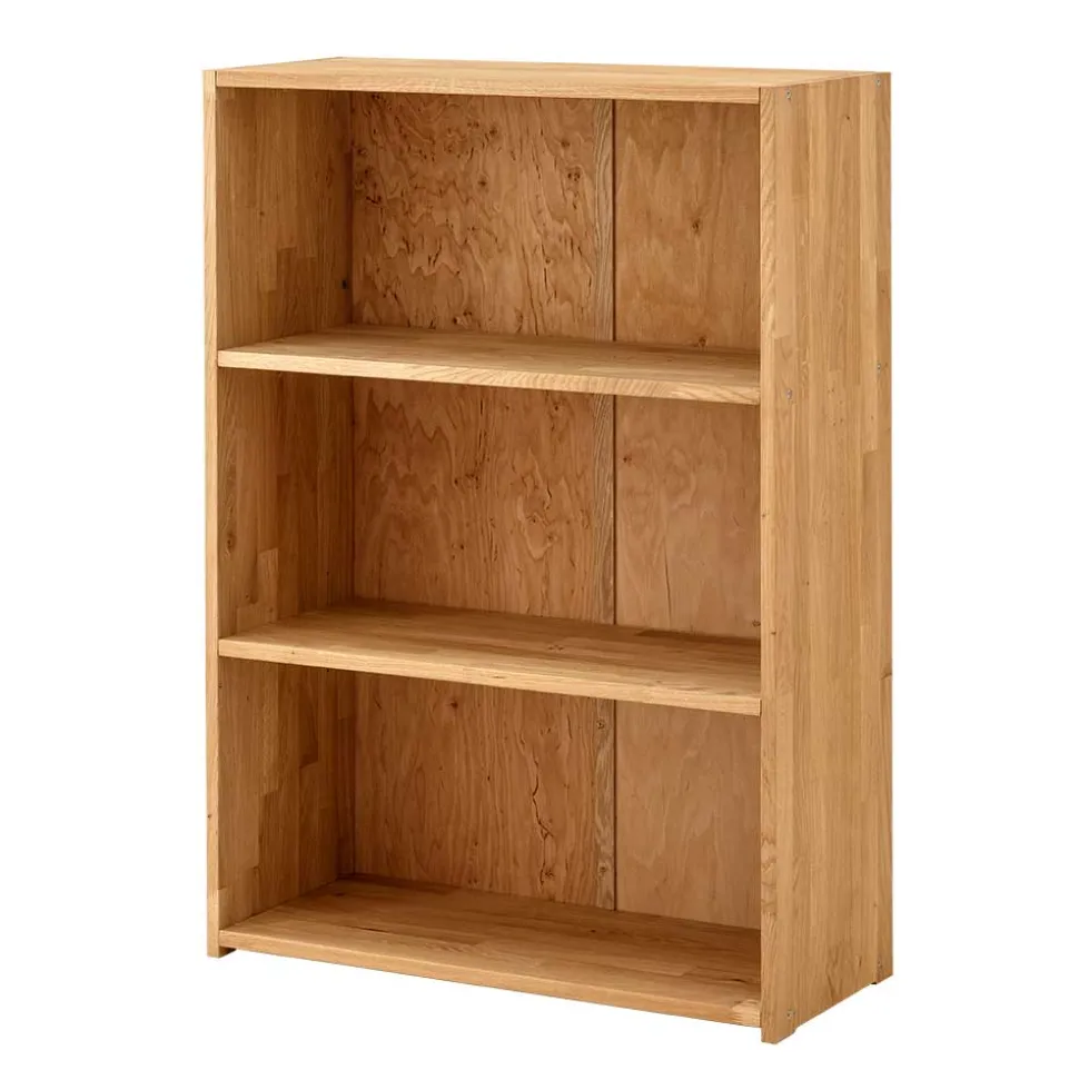 Wildeiche Aktenregal aus Massivholz - Rosenna