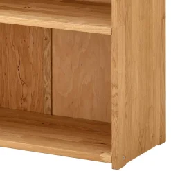 Wildeiche Aktenregal aus Massivholz - Rosenna