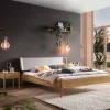 Wildeiche Bett in 160x200 180x200 - Locondra