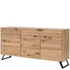 Wildeiche Design Sideboard in Bianco - Vardriva