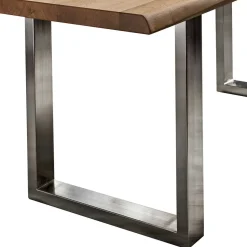 Wildeiche Esstisch mit U-Beinen - Tanina