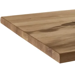 Wildeiche Esszimmer Esstisch mit Spider Gestell - Ostrico