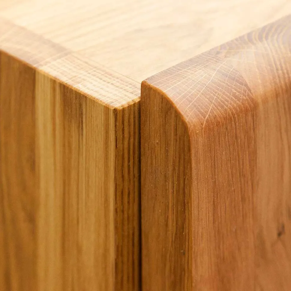 Wildeiche Hängeschrank Vaskov massiv geölt