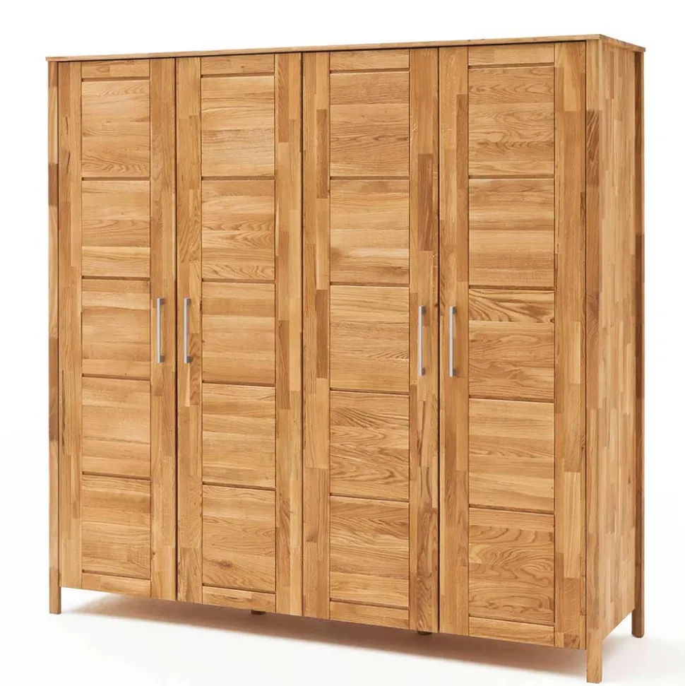 Wildeiche Kleiderschrank mit Ausstattung - Memba I