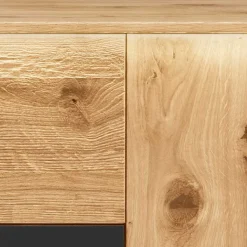 Wildeiche Kombi-Kommode mit LED Beleuchtung - Viligrana