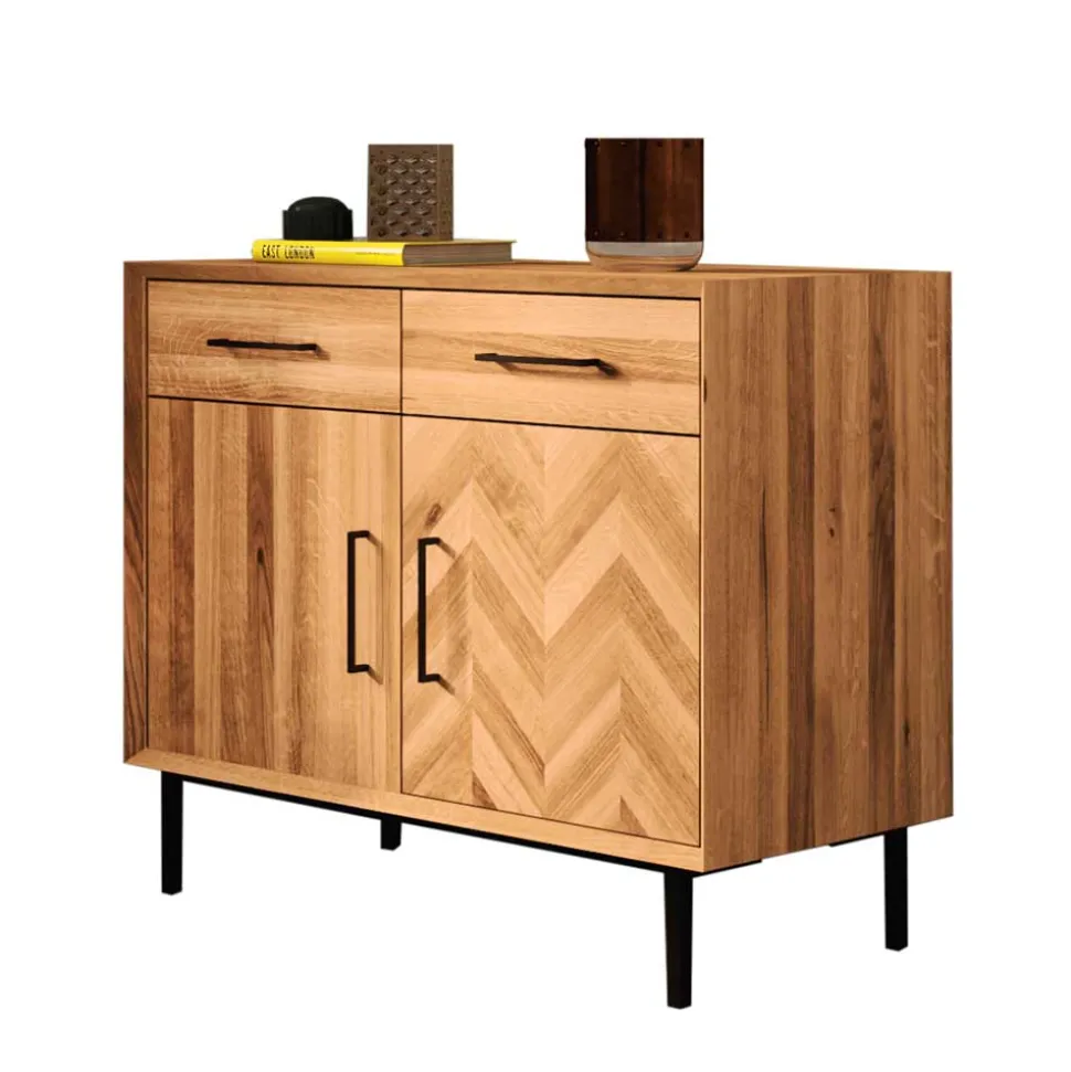 Wildeiche Kommode im modernen Skandi Stil - Kerfa I