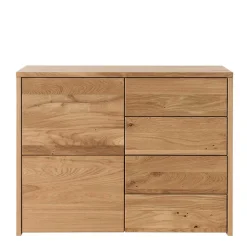 Wildeiche Kommode in 105 cm Breite - Vactivus