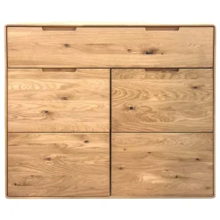 Wildeiche Kommode mit einer Schublade - Darcona