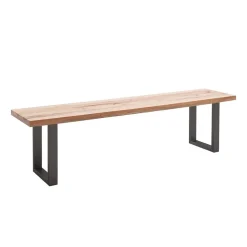 Wildeiche Loft Bank ohne Lehne - Chiano