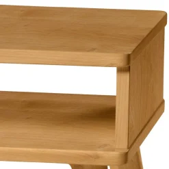 Wildeiche Nachtkonsole in Natur geölt - Fortava