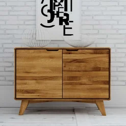 Wildeiche Naturholz Kommode geölt - Eavy