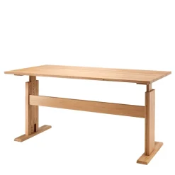 Wildeiche Schreibtisch höhenverstellbar - Melanie