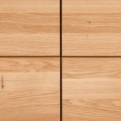 Wildeiche Schuhbank mit Doppeltür - Darcona