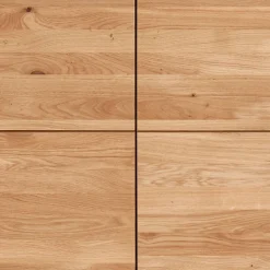 Wildeiche Schuhschrank mit einer Schublade - Darcona