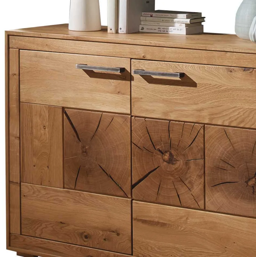 Wildeiche Sideboard Troncon in 171 cm Breite