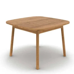 Wildeiche Tisch - 90 cm tief - Laida