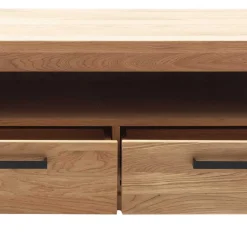 Wildeiche TV Board teilmassiv - Sophia