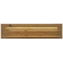 Wildeiche Wandboard geölt - 156 cm breit - Obinson
