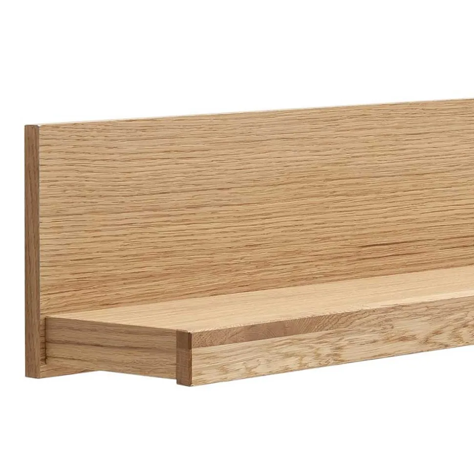 Wildeiche Wohnwand Set teilmassiv - Sophia (vierteilig)