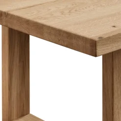 Wildeiche Wohnzimmermöbel Set massiv - Loitons (vierteilig)