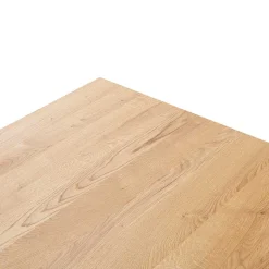 Wildeichetisch mit zwei X-Beinen - Soreca