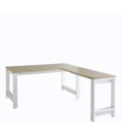 Winkel-Schreibtisch im Landhausstil - Mehady