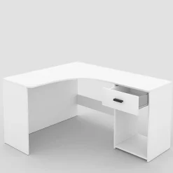 Winkelschreibtisch in Weiß - Rainy